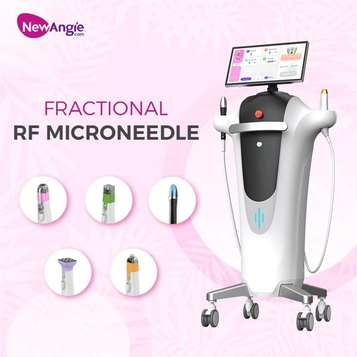 เครื่องนวดหน้า Microneedling ความถี่วิทยุเชิงพาณิชย์